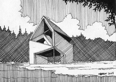 Cross Hatching Architecture, Kyle Henderson, Arch Concept, Sketch House, Architectural Illustration, Location Plan, Sketches Of People, Architecture Ideas, Cross Hatching