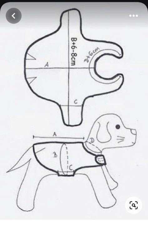 Clothes For Dogs Diy, Dog Clothes Patterns Free Printable, Dog Shirt Diy, Pet Clothes Patterns, Diy Dog Sweater, Dog Clothes Patterns Sewing, Katt Grejer, Kat Diy, Crochet Dog Clothes