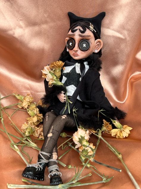 custom coraline doll Custom Coraline Doll Clay, Custom Coraline Doll, Coraline Dolls, Stuffed Bears, Coraline Doll, Voodoo Doll, Aesthetic T Shirts, Voodoo Dolls, Art Dolls Handmade