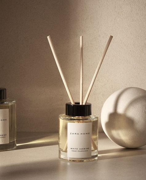 Diffuser Modern Wabi Sabi Interiors, Reed Diffuser Design, Modern Wabi Sabi, Hotel Toiletries, Wabi Sabi Interior, White Jasmine, Home Spray, Linen Spray, Home Scents