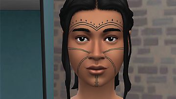 Mod The Sims - Tunniit Tattoo Set Tunniit Tattoo, Sims 4 Old People Cc, Sims 4 Native American Cc, Inuit Tattoos, Cc Packs, Sims Medieval, Native American Tattoos, Native Tattoos, Native American Men