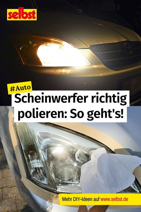 Vergilbte #Scheinwerfergläser streuen das #Licht und führen zur #Blendung des #Gegenverkehrs – beim nächsten #TÜV-Termin könnte es Ärger geben. Hard Hat