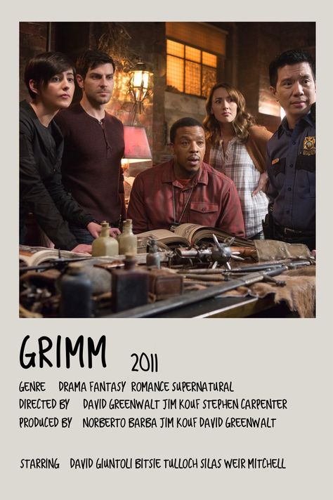 Silas Weir Mitchell, Grimm Series, Grimm Tv Show, The Grimm, David Giuntoli, Grimm Tv, Polaroid Posters, Star David, Anime Watch