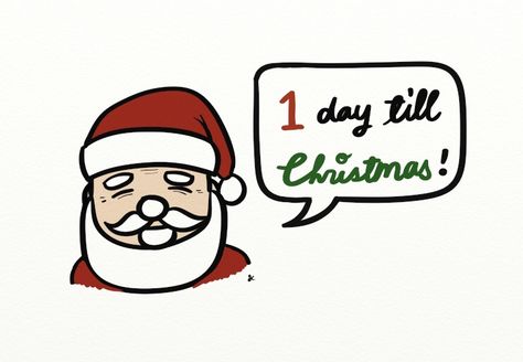 1 Day Till Christmas, Christmas Memes, Days Till Christmas, 17 Day, Days Until Christmas, One More Day, Have A Laugh, Christmas 2023