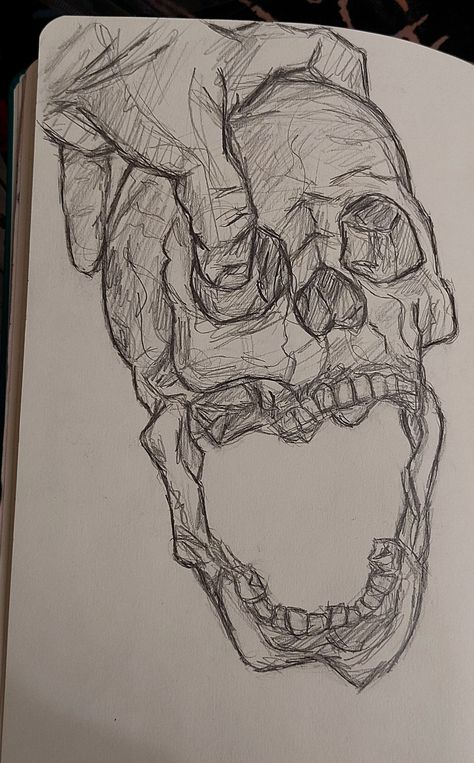 Full Body Skeleton Sketch, Front Skull Drawing, Skull Drawing Reference Sketch, $ui̇ci̇deboy$ Drawing Ideas, 2 Faced Drawings, Filler Drawings Doodles, Skull With Plants Growing Out Of It, Organic Drawing Art, Knife Art Drawing