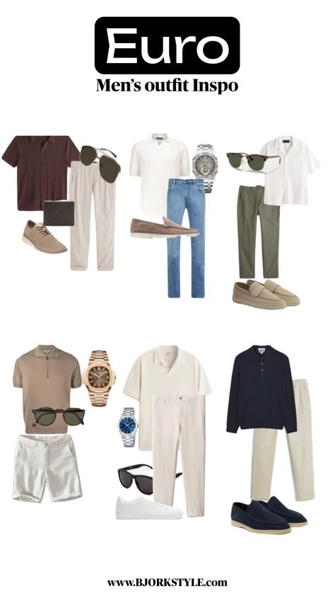 Mens Old Money Capsule Wardrobe, Old Money Capsule Wardrobe Men, Old Money Outfits Men Summer, Old Money Capsule Wardrobe, Mens Outfits Dressy, Capsule Wardrobe Men, Europe Clothes, Men's Capsule Wardrobe, Money Men