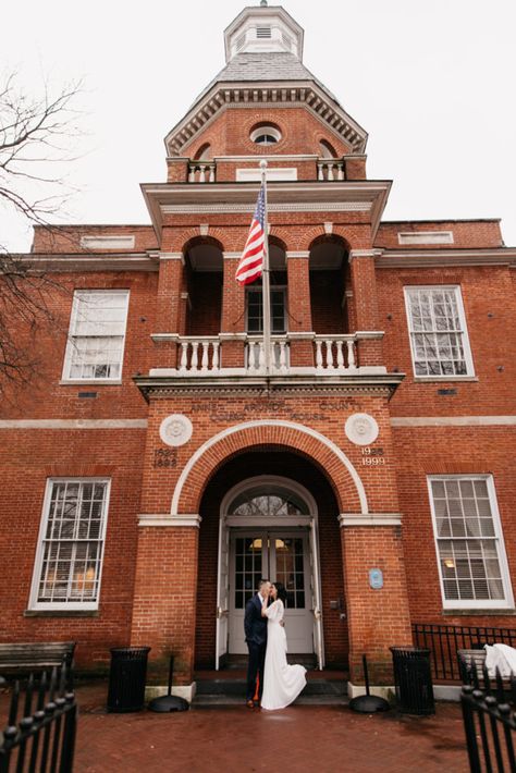 Winter Courthouse Wedding, Pasadena City Hall, Philadelphia City Hall, New York City Hall, Courthouse Wedding Photos, Winter Sunshine, Southern Mansions, Courthouse Elopement, Annapolis Wedding