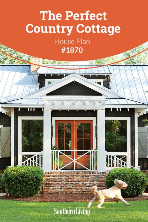 Farmdale Cottage James Farmer, Spitzmiller And Norris House Plans, Cottage Millwork, Lake Cottage Plans, Low Country Cottage House Plans, Southern Living House Plans Cottage, Farmdale Cottage, Southern Living House Plans Farmhouse, Southern Farm House