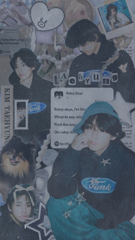 My first love (LOL JK I’m not delusional) #bts #btsv #btstaehyung #fyp Crying Tears, My First Love, Wallpaper Doodle, Iphone Wallpaper Girly, First Love Bts, Rainy Days, Rainy Day, Iphone Wallpaper, First Love