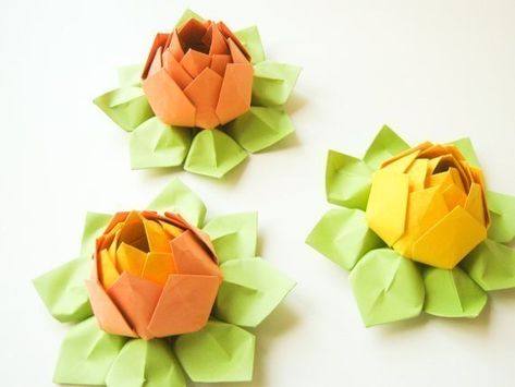 Origami Umbrella, Lotus Origami, Origami Lotus, Origami Lotus Flower, Paper Succulents, Origami Tutorial Easy, Paper Mulberry, Origami Envelope, How To Make Origami