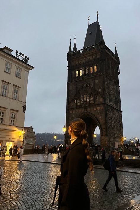 charles bridge Prague Winter, Prague Christmas, Prague Photos, Charles Bridge, East Europe, Prague Czech Republic, Prague Czech, Cinematic Photography, Winter Aesthetic