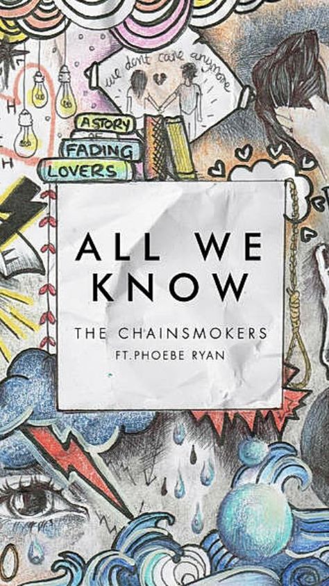 All We Know Chainsmokers Wallpaper, All We Know Chainsmokers, Chainsmokers Wallpaper, Wall Decor Posters, The Chainsmokers, Music Background, All We Know, Chainsmokers, Music Backgrounds