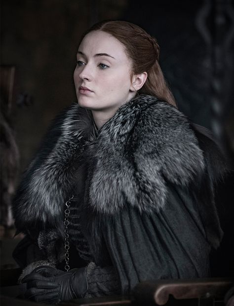 game-of-thrones-s8-first-look Sophie Turner Tattoo, Sansa Stark Hair, Liam Cunningham, Game Of Thrones Sansa, Eddard Stark, Game Of Thrones Facts, Game Of Thrones Quotes, Game Of Thrones Funny, Jaime Lannister