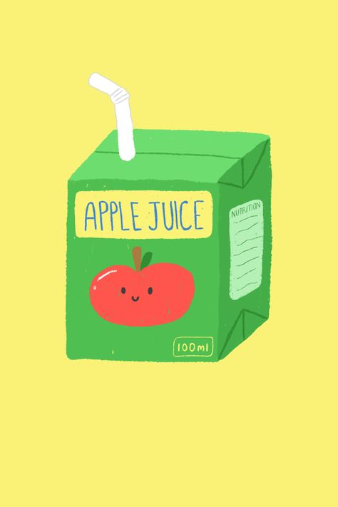 Apple Juice Carton, Cute Digital Art, College Bulletin Boards, Juice Carton, Juice Boxes, Birthday Planning, Gothic Anime, Ceramics Projects, Black Aesthetic Wallpaper