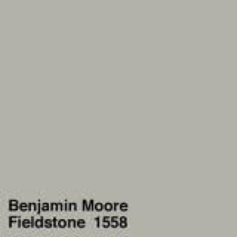 Fieldstone   BM Benjamin Moore Thunder, Benjamin Moore Gray, Decor Ikea, Benjamin Moore Colors, Benjamin Moore Paint, Interior Paint Colors, Exterior Paint Colors, Bedroom Paint, Kitchen Paint