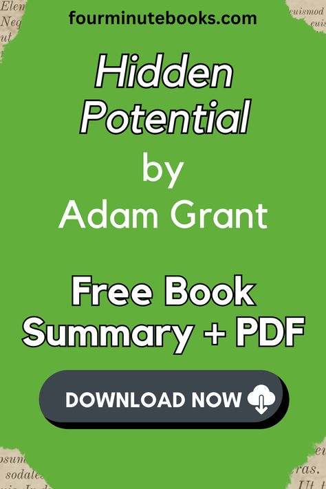 Hidden Potential (by Adam Grant) asserts that everyone, not just geniuses and superstars, can achieve great things, providing a three-part framework for developing character skills, sustaining long-term motivation, and designing opportunity systems that allows anyone to grow, learn, and reach their highest heights. Hidden Potential Adam Grant, Character Skills, Lies Relationship, Loud People, Adam Grant, Be More Creative, Hidden Potential, Give And Take, Reading Adventure