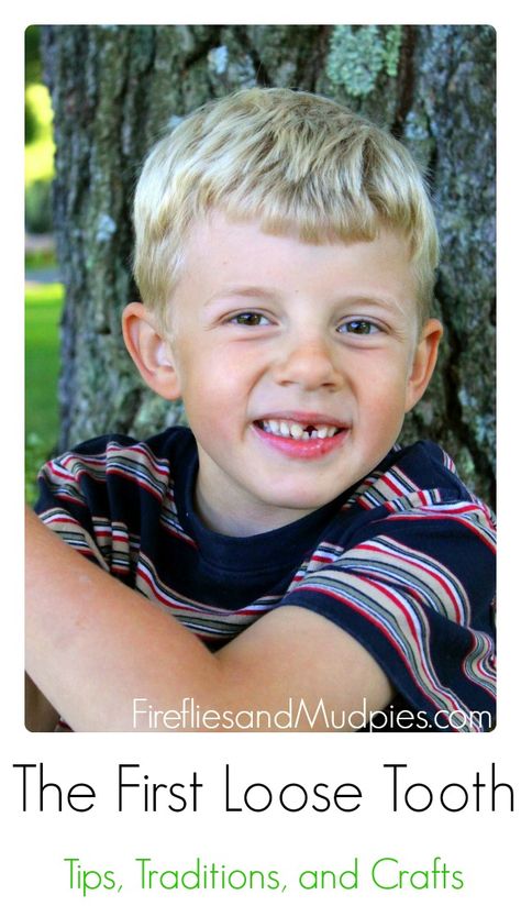 The First Loose Tooth: Tips, Traditions, and Crafts Lost First Tooth, Mud Pies, Loose Tooth, Grandparenting, Trendy Baby Nursery, Parenting Inspiration, Creating Memories, First Tooth, Let's Talk About