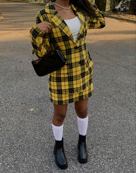 Clueless Themed Photoshoot, Cher From Clueless Outfits, Cher Outfits Clueless, Fancy Causal, Fashion Outfits Fancy, Cher Clueless Outfit, Cher From Clueless, Cher Outfits, Fairycore Fits