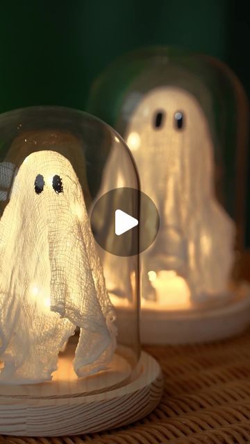 How To Make Fairy Lights, Girls Night Craft Ideas Halloween, Halloween Craft Teens, Diy Ghost In A Jar, Halloween Fairy Lights, Halloween Craft Girls Night, Witch Arts And Crafts, Halloween Girls Night Crafts, Mod Podge Halloween Crafts