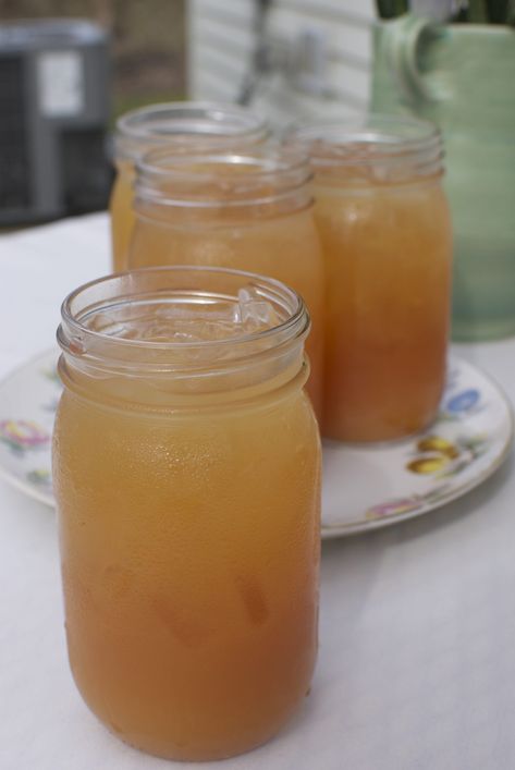 Fruit Tea Punch Recipes, Easy Fruit Tea Recipes, Tea Punch Recipe, Loveless Cafe Recipes, Fruit Tea Recipes, Tea Punch, Loveless Cafe, Sweet Tea Recipes, Party Punch