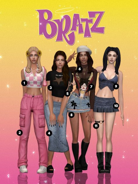 E-neillan | creating The Sims 2 & 4 Custom Content | Patreon Chrome Skirt, Euphoria Clothing, Sims 3 Mods, Sims 4 Cas Mods, Pelo Sims, Sims 4 Mm Cc, Tumblr Sims 4, 2000s Clothes, Sims 4 Teen