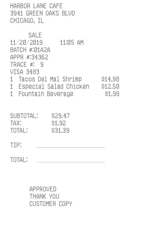 Restaurant Receipt Generator Restaurant Receipt, Receipt Maker, Free Receipt Template, Miami Nightlife, Food Receipt, Receipt Template, Thank You Customers, Restaurant, High Quality