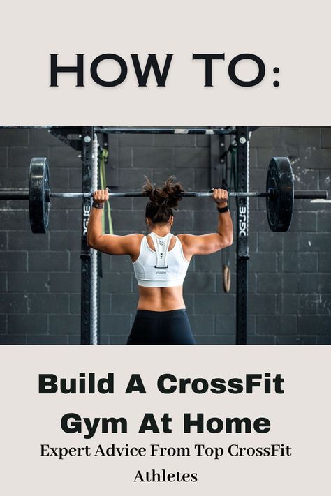 You can have a great CrossFit 'box' at home. Some of the top Games athletes have shared what you should have in your home gym so you get the most of your CrossFit training. Read their advice 👇👇 Diy Crossfit Home Gym, At Home Crossfit Gym, Home Crossfit Gym, Crossfit Workout Program, Crossfit Moves, Gym Advice, Crossfit Lifts, Home Crossfit, Crossfit Home Gym