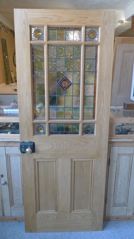 Victorian and Edwardian internal doors 1930s Internal Doors, 1910s House Interior, Stained Glass Interior, Victorian Internal Doors, Glass Internal Doors, Victorian Doors, Stained Glass Doors, Internal Glazed Doors, Pitch Pine