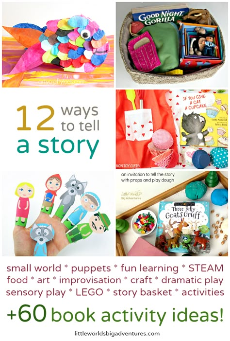 Preschool Book Activities, Story Retelling Activities, Story Telling Ideas, Story Time Activities, Storytelling Activities, Activity Ideas For Toddlers, Story Telling Activities, Story Time Ideas, Story Retelling