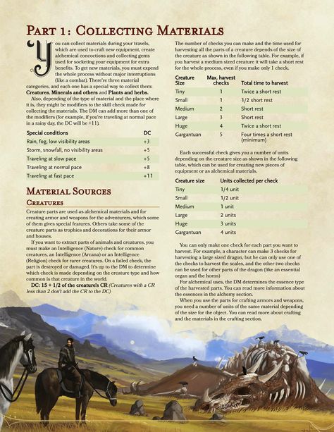 Tiny... but fierce — dnd-5e-homebrew: Wilderness Surivival Guide... Dungeons And Dragons Rules, Dnd Stories, Dungeon Master's Guide, Dnd Classes, Dungeons And Dragons 5e, Dnd 5e Homebrew, Dnd Dragons, Dungeons And Dragons Game, Dnd Monsters