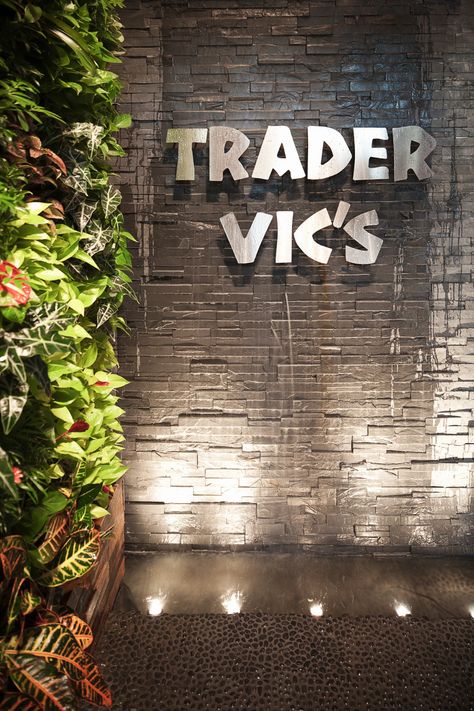 Vanillawood-Design-Build-Trader-Vics | Trader Vics Trader Vic, Bar And Lounge, Authentic Decor, Private Dining Room, Restaurant Interior Design, Private Dining, Shop Interiors, Open Kitchen, Historical Artifacts