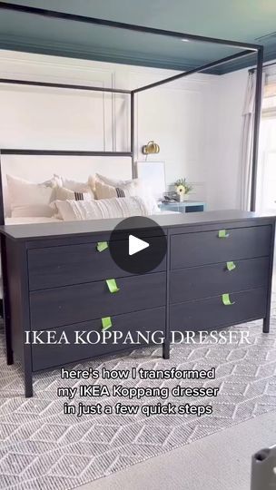 13 reactions | 72_KOPPANG IKEA DRESSER MAKEOVER I loved the simple lines of this dresser, but thought we could take the style up a notch #maker #diy #m #decoration #selfmade #woodwork #diyideas #painting #selfmade | theflippedpiece | theflippedpiece · Original audio Koppang Ikea, Ikea Koppang Dresser, Ikea Dresser Makeover, Ikea Dresser, Furniture Fix, Dresser Makeover, Simple Lines, Dresser, Woodworking