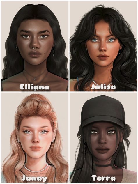 alpha sim dump 3 ♡ | simsaula Sims 4 Mods Alpha, Ts4 Alpha Skin, Sims 4 Cc Dump Patreon, The Sims Characters, Sims4 Hair Cc Alpha, Sims 4 Dump Girl, Sims4 Sims Dump, Sims 4 Female Download, Alpha Cc Hair Sims 4