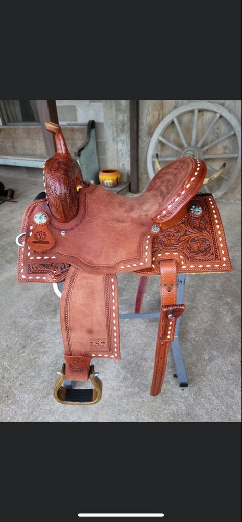 Barrel Racing Tack Rodeo, Pony Tack, English Saddles, Barrel Racing Saddles, Roping Saddles, Western Stuff, Barrel Racing Tack, Cowgirl Accessories, Barrel Saddle