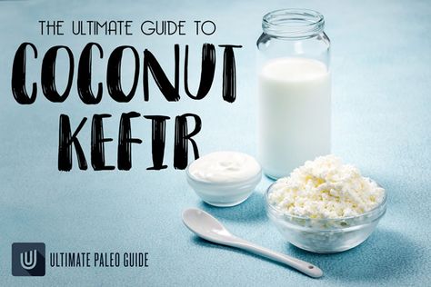 Coconut Milk Kefir, Traditional Eating, Milk Kefir Recipes, Coconut Kefir, Food Remedies, Paleo Guide, Make Coconut Milk, Kefir Recipes, Kefir Grains