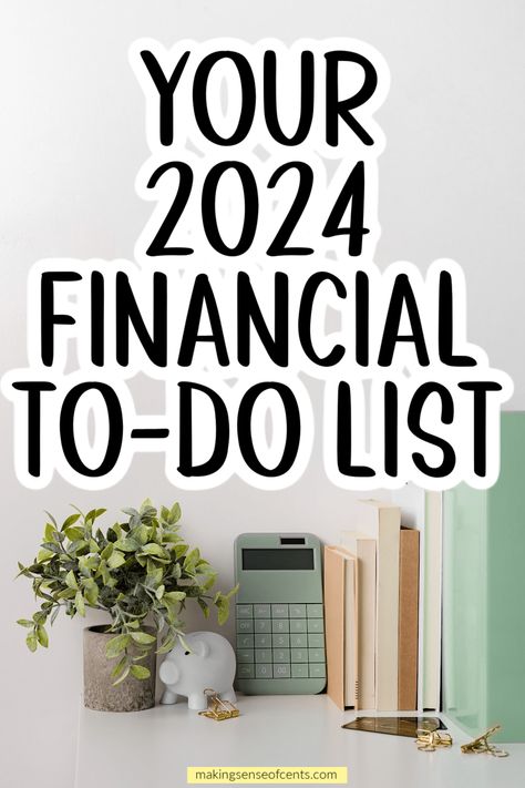 Your 2024 Financial To-Do List (15 Things To Check Off) cuteplanner #studentplannerideas #weeklyplannerfreeprintable Financial To Do List, Weekly Financial Check In, Finance Goals Ideas, Money Management Plan, Money Management Personal Finance Tips, Financial Tips Saving Money, Financially Stable Aesthetic, Money Routine, Financial Binder