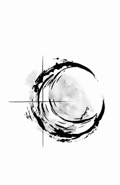 Arm Simple Tattoo Men, Yin Yang Moon Tattoo, Dark Moon Tattoo Design, Dark Abstract Tattoo, Abstract Moon Tattoo, Astrophysics Tattoo, Crescent Moon Tattoo Ideas, Tattoos Meaning Strength, Half Moon Tattoo