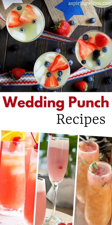 Wedding Punch Recipes | Sip in Style: Easy and Elegant Wedding Punch Recipes | Boozy Punch Recipes | Wedding season ideas | Wedding recipes you need to check out today | Sangria recipes perfect for your wedding #Punch #Wedding #WeddingSeason #WeddingRecipe #BoozyPunch #WeddingPunch Engagement Party Punch, Boozy Punch Recipes, Wedding Shower Punch, Wedding Punch Recipes, Boozy Punch, Strawberry Lemonade Punch, Lemonade Punch Recipe, Prosecco Punch, Wedding Recipes