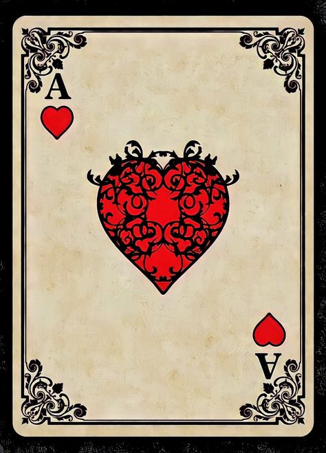 Playing Card Art Ideas, Cool Playing Cards, Deck Art, Skateboard Deck Art, Playing Cards Design, King Of Hearts, Heart Cards, Kids Room Design, Skateboard Decks