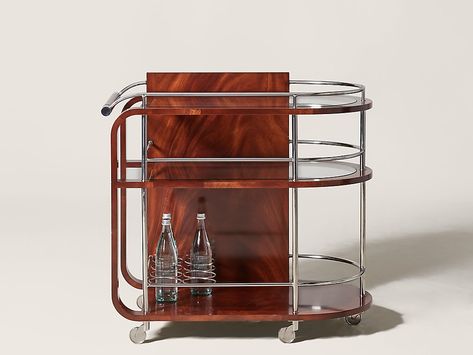 Duke Bar Cart Modern Penthouse, Drinks Trolley, Tempered Glass Shelves, Rack Design, Bottle Rack, Exposed Wood, Ralph Lauren Home, Dining Arm Chair, Cafe Bar