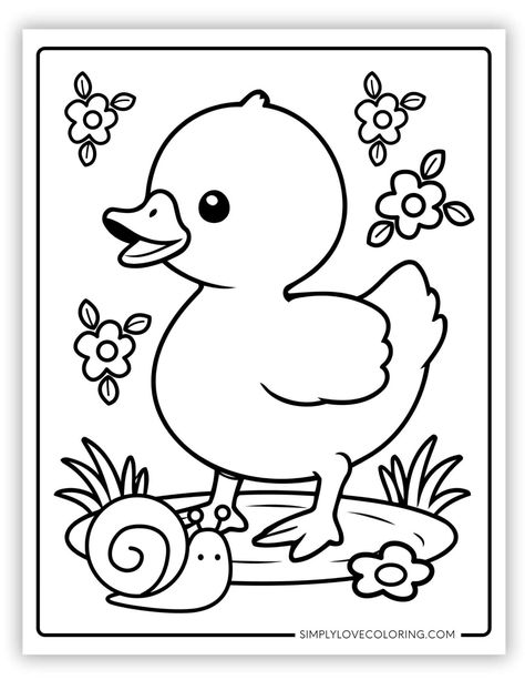 Free duck coloring pages are the perfect activity for homeschooling, classrooms, teachers, kids' activities, and educational activities. Pond Coloring Pages Free Printable, Rubber Duck Coloring Page, Duck Colouring Pages, Colouring Pages For Kindergarten, Duck For Coloring, Ducks Preschool Activities, Colouring Activities For Kids Preschool, Drawing Sheets Free Printable, Simple Colouring Pages For Kids