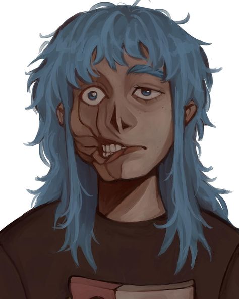 I think I finally have been able to draw sally without his mask without it looking like a weird anime boy . . . #sallyface #sf #sanitysfall #salfisher #sallyfisher #sal #sally #larry #larryjhonson #strangenightmares #digitalart #digitalart #sallytober #digital #ilustration #sallyfacesally #sallyface Sallyface Poster, Sally Face Without Mask, Ash Sally Face, Sally Face Larry, Weird Anime, Sally Fisher, Best Indie Games, Sally Man, Sal Fisher