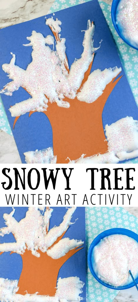 Shivery Snow Paint Recipe - Little Bins for Little Hands Experiments Preschool, Snow Paint, Winter Crafts For Toddlers, Snow Crafts, Winter Crafts Preschool, Snowmen Activities, Fun Winter Crafts, Weather Crafts, Paint Recipe