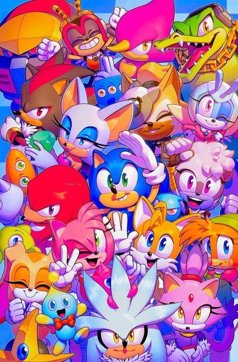 Sonic Wallpaper, Sonic Unleashed, Hedgehog Movie, Classic Sonic, Sonic Heroes, Silver The Hedgehog, Sonic Fan Characters, Sonic Franchise, Hedgehog Art