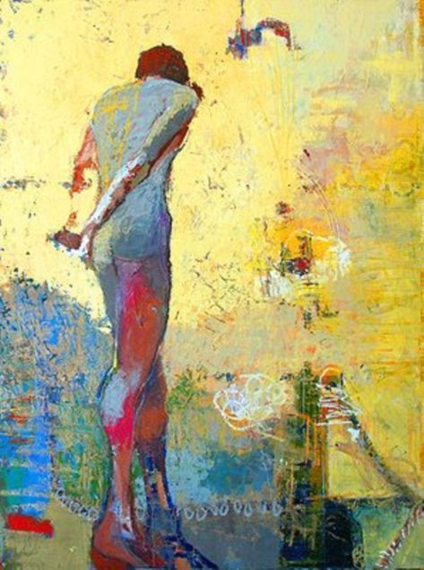 40 Figurative Art Ideas Which Are Best In Their Own Way - Bored Art Jylian Gustlin, Abstract Figure Art, Figurative Artwork, Figurative Artists, Figurative Painting, Contemporary Abstract Art, Art Plastique, Figurative Art, Figure Painting