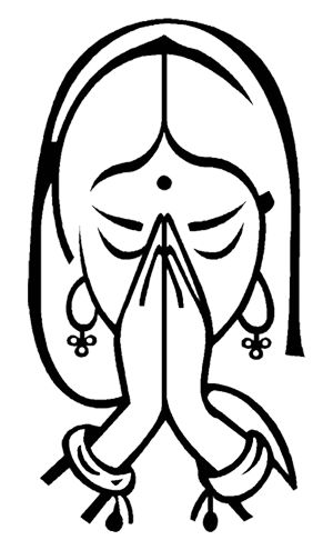 Namaste Drawing, Wedding Clipart Free, Namaste Hands, Namaste Art, Welcome Logo, Digital Graphics Art, Welcome Images, Hand Clipart, Wedding Drawing