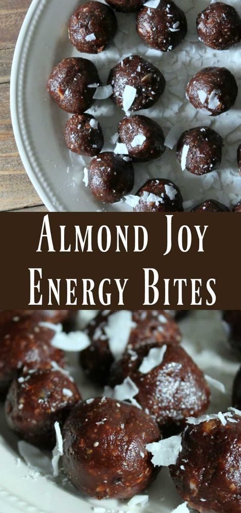 Dates Medjool, Energy Bite, Energy Bites Healthy, Energy Bites Recipes, No Bake Energy Bites, Meal Prep Snacks, Energy Ball Recipe, Baking Desserts, Protein Bites