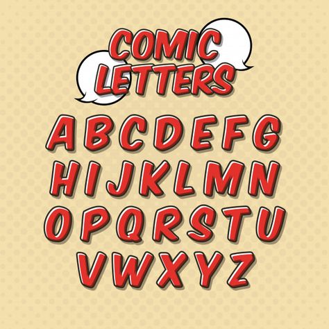 Pop Art Font, Fonts Lettering, Disney Alphabet, Design Alphabet, Comic Font, Canva Fonts, Cartoon Font, Typography Alphabet, Font Alphabet