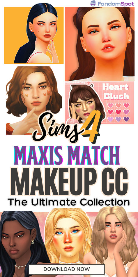 Need some custom makeup for your maxis-match Sims? This list has everything you need from eyeliner to blush to eyeshadow - and lots more! The Sims 4 Eyeshadow Cc, Sims 4 Cc Eyeshadow Maxis Match, Ts4 Makeup Cc Maxis Match, Sims 4 Cc Makeup Pack, Sims 4 Cc Maxis Match Makeup Blush, Sims 4 Eyeliner Maxis Match, Sims 4 Eyeliner Cc Maxis Match, Sims 4 Maxis Match Makeup Cc, Cc Eyebrows Sims 4