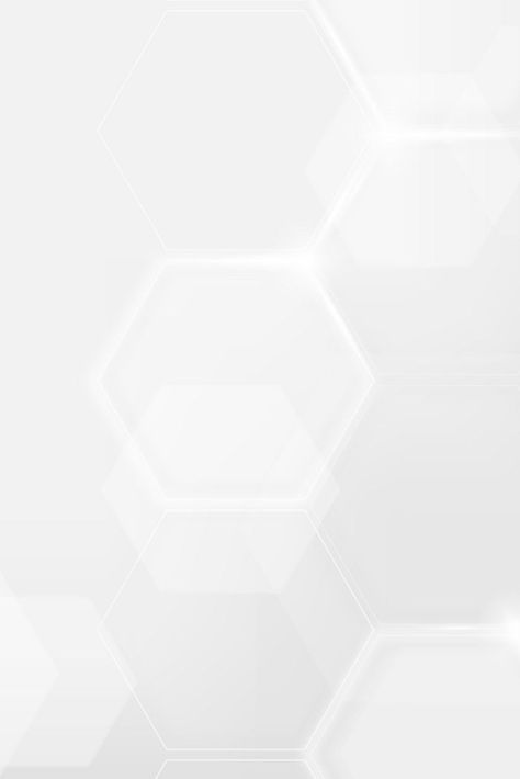 Digital technology background vector with hexagon pattern in white tone | premium image by rawpixel.com / Hein White Technology Background, White Backgrounds, White Tone, Technology Background, Hexagon Pattern, Digital Technology, Background Banner, Free Design Resources, Gray Background